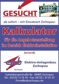 Elektro-Anlagenbau Zschopau Prospekt - Elektro-Anlagenbau Zschopau