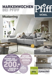 Pfiff Möbel Prospekt - Angebote ab 05.09.