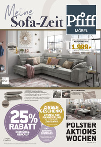 Pfiff Möbel Prospekt - Angebote ab 20.02.