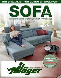 Einrichtungshaus Willi Jäger Prospekt - SOFA Magazin