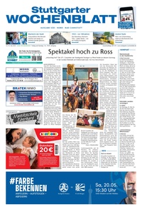 Stuttgarter Zeitung Prospekt - Stuttgarter Wochenblatt KW19