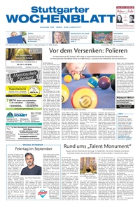 Stuttgarter Zeitung Prospekt - Stuttgarter Wochenblatt KW 36