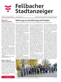 Stuttgarter Zeitung Prospekt - Fellbacher Wochenblatt_KW 47_2023