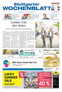 Stuttgarter Zeitung Prospekt - Stuttgarter Wochenblatt 27.07.2024