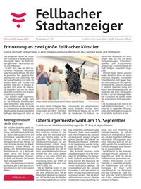 Stuttgarter Zeitung Prospekt - Fellbacher Wochenblatt KW 34_2024