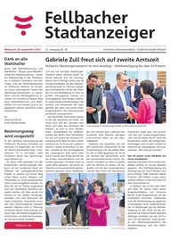 Stuttgarter Zeitung Prospekt - Fellbacher Wochenblatt KW 38