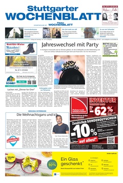 Stuttgarter Zeitung Prospekt - STW KW 52