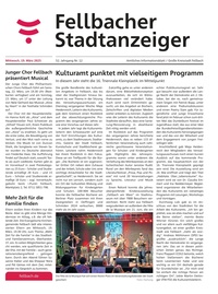 Stuttgarter Zeitung Prospekt - Fellbacher Wochenblatt KW 12