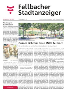 Stuttgarter Zeitung Prospekt - Fellbacher Wochenblatt KW 20