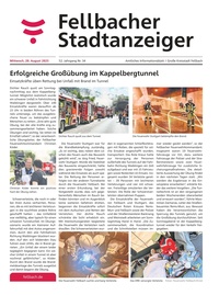 Stuttgarter Zeitung Prospekt - Fellbacher Wochenblatt_KW 34_2025
