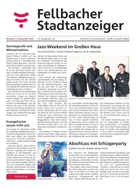 Stuttgarter Zeitung Prospekt - Fellbacher Wochenblatt KW 36