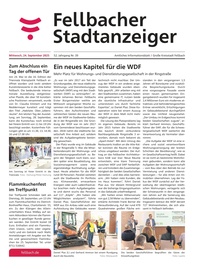 Stuttgarter Zeitung Prospekt - Fellbacher Wochenblatt KW 39