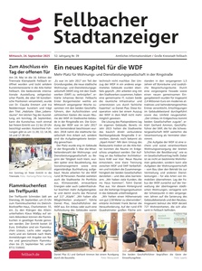 Stuttgarter Zeitung Prospekt - Fellbacher Wochenblatt KW 39
