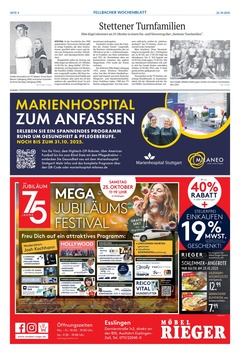 Stuttgarter Zeitung Prospekt - Fellbacher Wochenblatt 221025