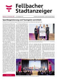 Stuttgarter Zeitung Prospekt - Fellbacher Wochenblatt KW46_25
