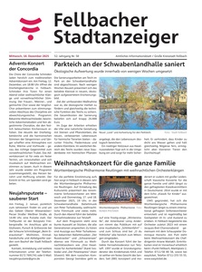Stuttgarter Zeitung Prospekt - Fellbacher Wochenblatt KW5025