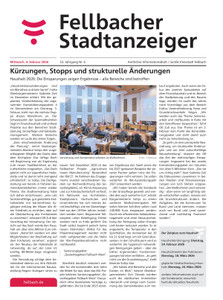 Stuttgarter Zeitung Prospekt - Fellbacher Wochenblatt KW6