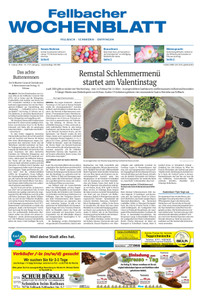 Stuttgarter Zeitung Prospekt - Fellbacher Wochenblatt KW7