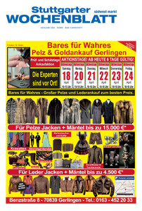 Stuttgarter Zeitung Prospekt - Stuttgarter Wochenblatt KW 16_2026