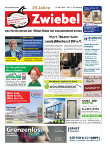 Stuttgarter Zeitung Prospekt - Zwiebel KW 17