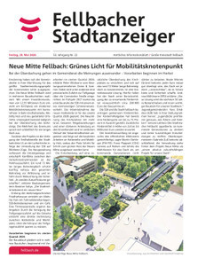 Stuttgarter Zeitung Prospekt - Fellbacher Wochenblatt KW 22
