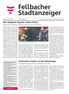 Stuttgarter Zeitung Prospekt - Fellbacher Wochenblatt KW 24_2026