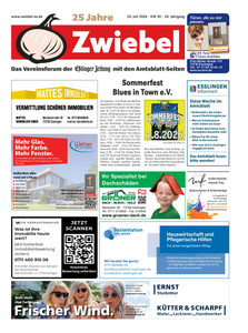 Stuttgarter Zeitung Prospekt - Anzeigenblatt Zwiebel KW 30
