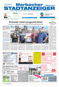 Stuttgarter Zeitung Prospekt - Marbacher Stadtanzeiger KW35