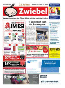 Stuttgarter Zeitung Prospekt - Zwiebel 28.08.2026