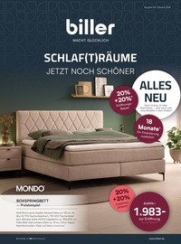 biller Prospekt - SCHLAF(T)RÄUME
