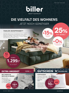biller Prospekt - Wohnmagazin | Februar 2026