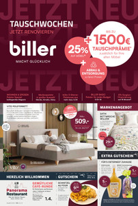 biller Prospekt - biller - macht glücklich