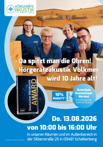 Hörgeräte-Akustik Nadine Volkmer Prospekt - Hörgeräte Volkm
