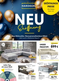 HARDECK Prospekt - Neue Wohnwelten. Neue personalisierbare Möbel