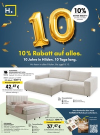 HARDECK Prospekt - 10 Jahre in Hilden - 10 tage lang Rabatt