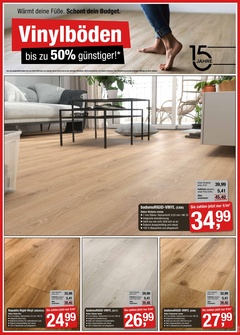 Laminat DEPOT Prospekt - Vinylböden bis zu 50% günstiger!