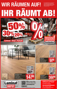 Laminat DEPOT Prospekt - LaminatDEPOT