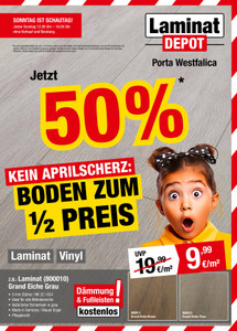 Laminat DEPOT Prospekt - Laminat Depot