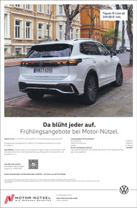 Motor Nützel Prospekt - Da blüht jeder auf.