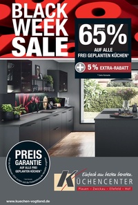 Küchencenter Vogtland Prospekt - BLACK WEEK SALE