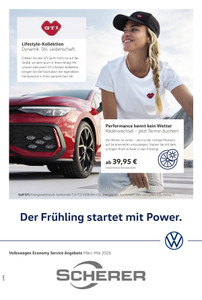 Autohaus Scherer Prospekt - Der Frühling startet mit Power