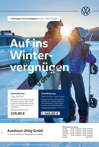 Autohaus Uhlig GmbH Prospekt - Auf ins Wintervergnügen