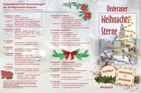 Stadt Oederan Prospekt - Oederaner Weihnachtssterne