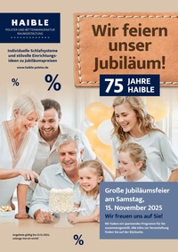 Hans Haible GmbH Prospekt - Angebote ab 11.11.