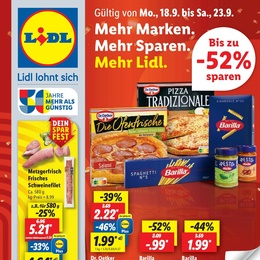 Lidl Prospekt - Mehr Marken. Mehr Sparen. Mehr Lidl.