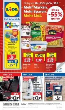 Lidl Prospekt - Mehr Marken.Mehr Sparen.Mehr Lidl