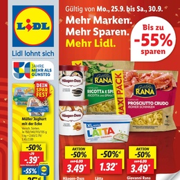 Lidl Prospekt - Mehr Marken.Mehr Sparen.Mehr Lidl