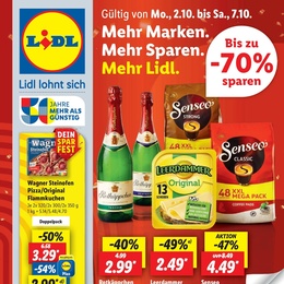 Lidl Prospekt - Mehr Marken. Mehr sparen. Mehr Lidl.