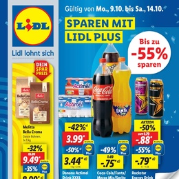 Lidl Prospekt - Sparen mit Lidl Plus
