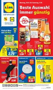 Lidl Prospekt - Angebote ab 30.09.